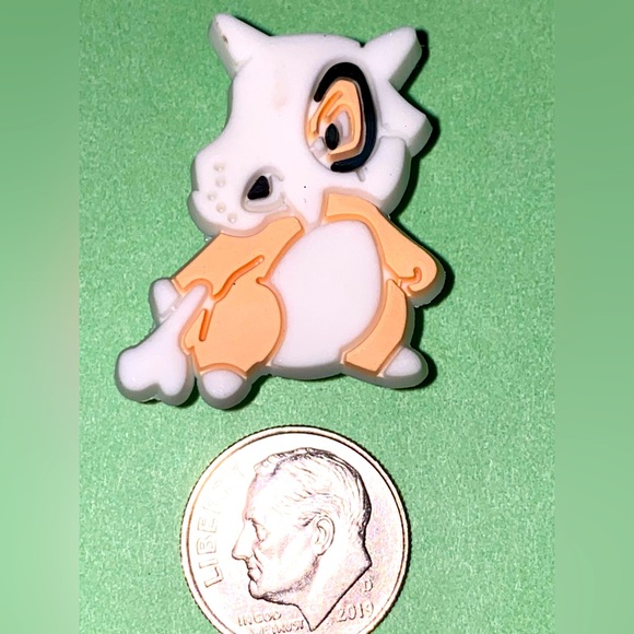 (10 for $15) Pokémon Pokemon Cubone Crocs Shoe Charms - Picture 1 of 1